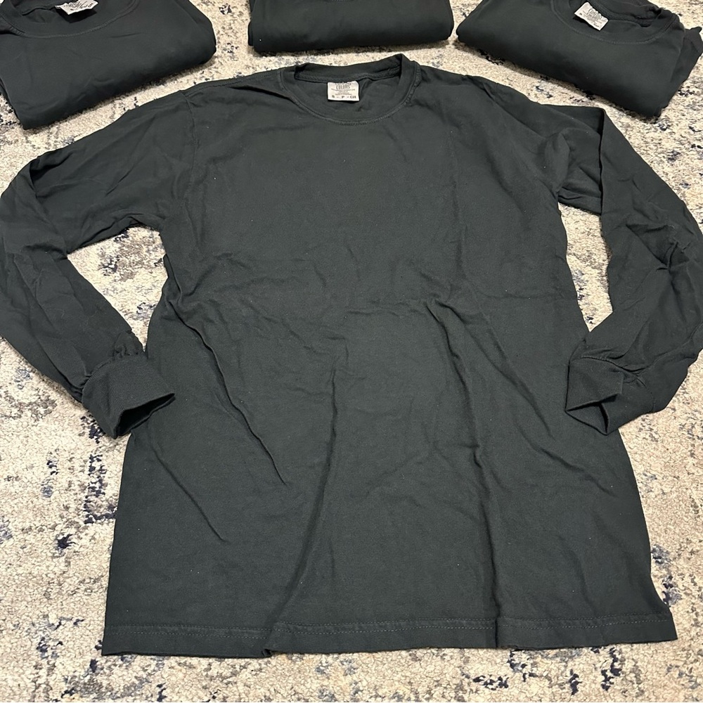 Lot of 4 - Men’s Comfort Colors Long Sleeve T-Shirts - New Without Tags - Picture 7 of 7